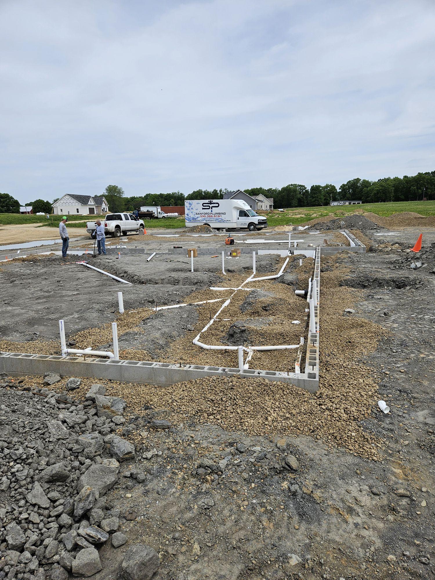 Sewer Line Installation 1